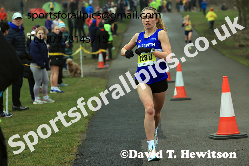 Senior Women and Over-35s Women 2025 NECAA Royal Signals Road Relays Champs.,  Hetton Lyons Country Park, Hetton le Hole, County Durham. Photo: David T. Hewitson/Sports for All Pics